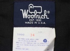 画像6: 80s USA製 Woolrichウールリッチ チェック ウールパンツ チャコールグレー w34 (6)