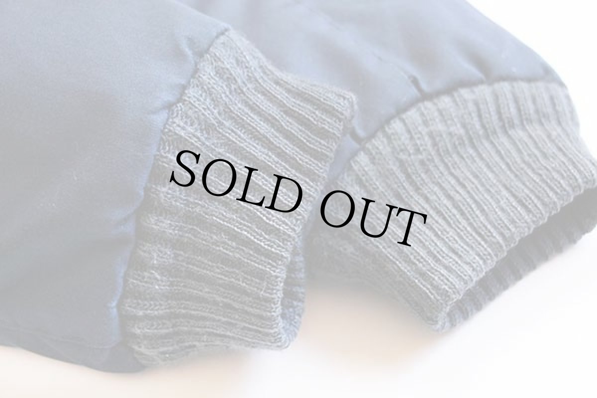 画像7: 80s EddieBauerエディーバウアー スタンドカラー オールパーパス ダウンジャケット 紺 L (7)