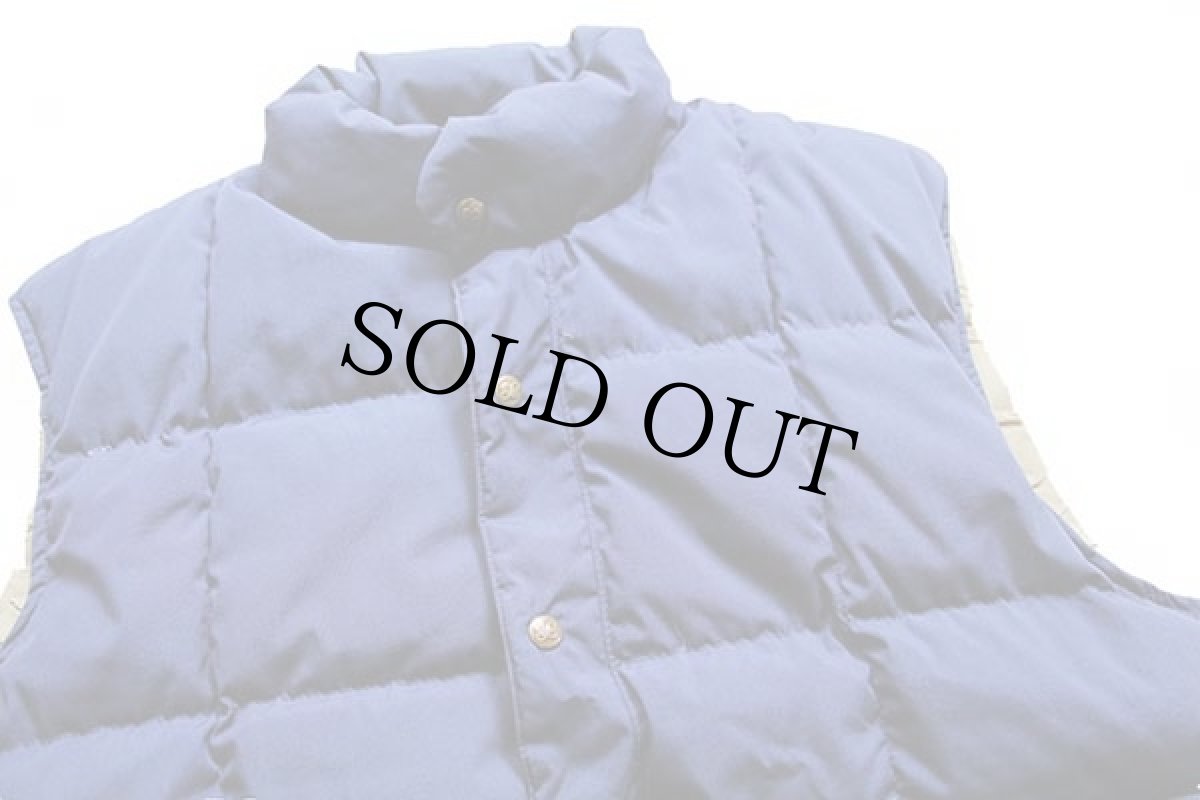 画像3: 80s USA製 EddieBauerエディーバウアー ブリザードマスター ダウンベスト 紺 L (3)