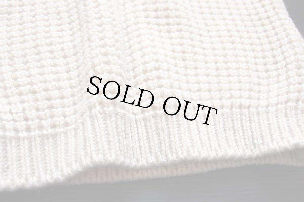 画像5: アイルランド製 Archie Brown&Son ケーブル編み ウールニット セーター ナチュラル S★フィッシャーマン (5)