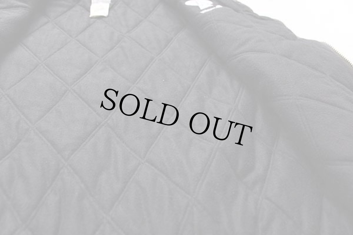 画像5: 00s USA製 carharttカーハート 刺繍入り キルティングライナー ダック地 サンタフェジャケット モスグリーン XL (5)