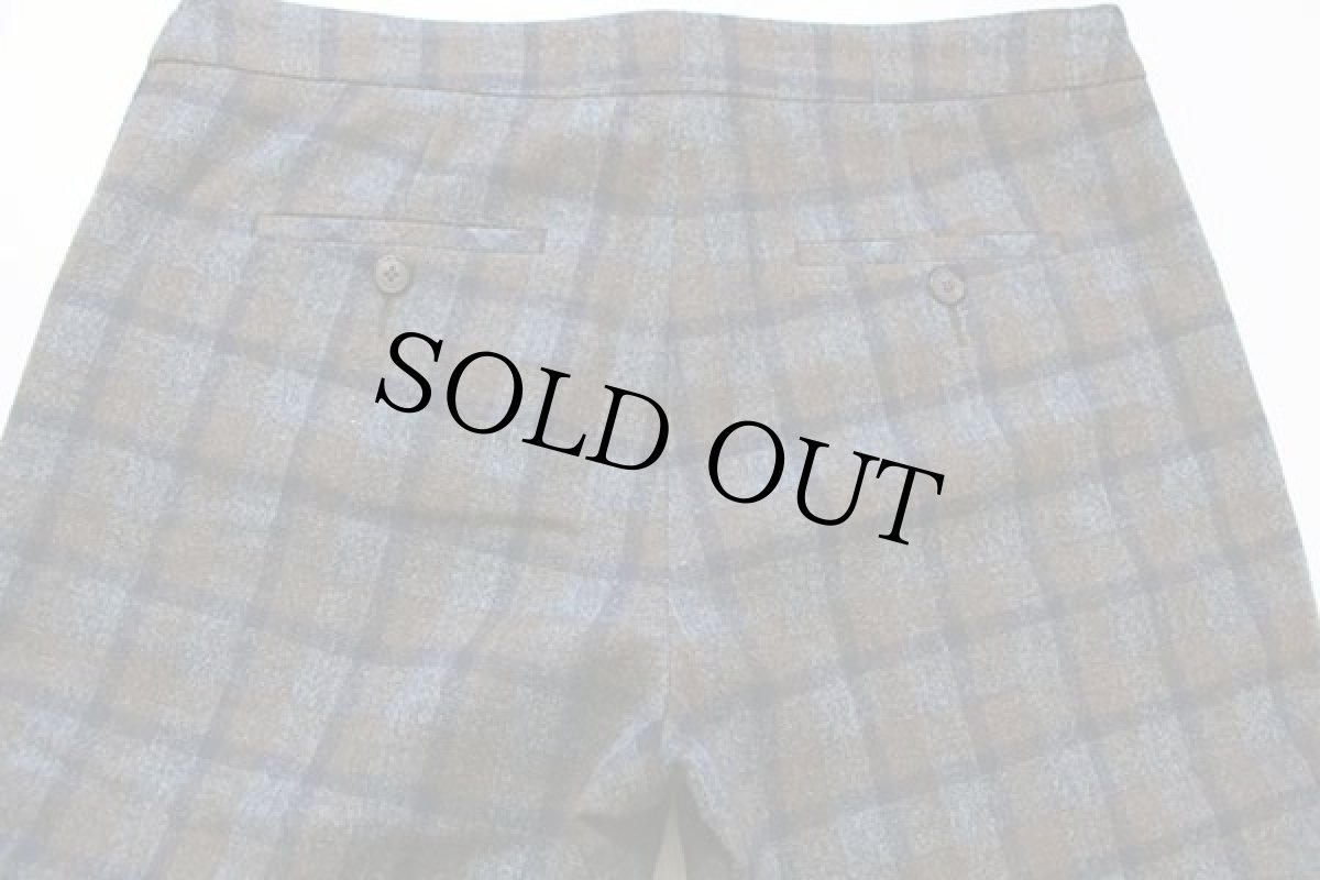 画像5: PENDLETONペンドルトン チェック テーパード スラックス ウールパンツ 8 (5)