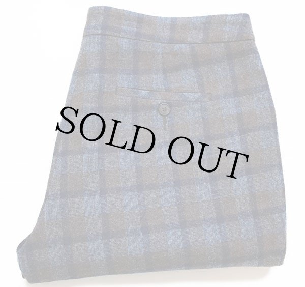 PENDLETONペンドルトン チェック テーパード スラックス ウールパンツ