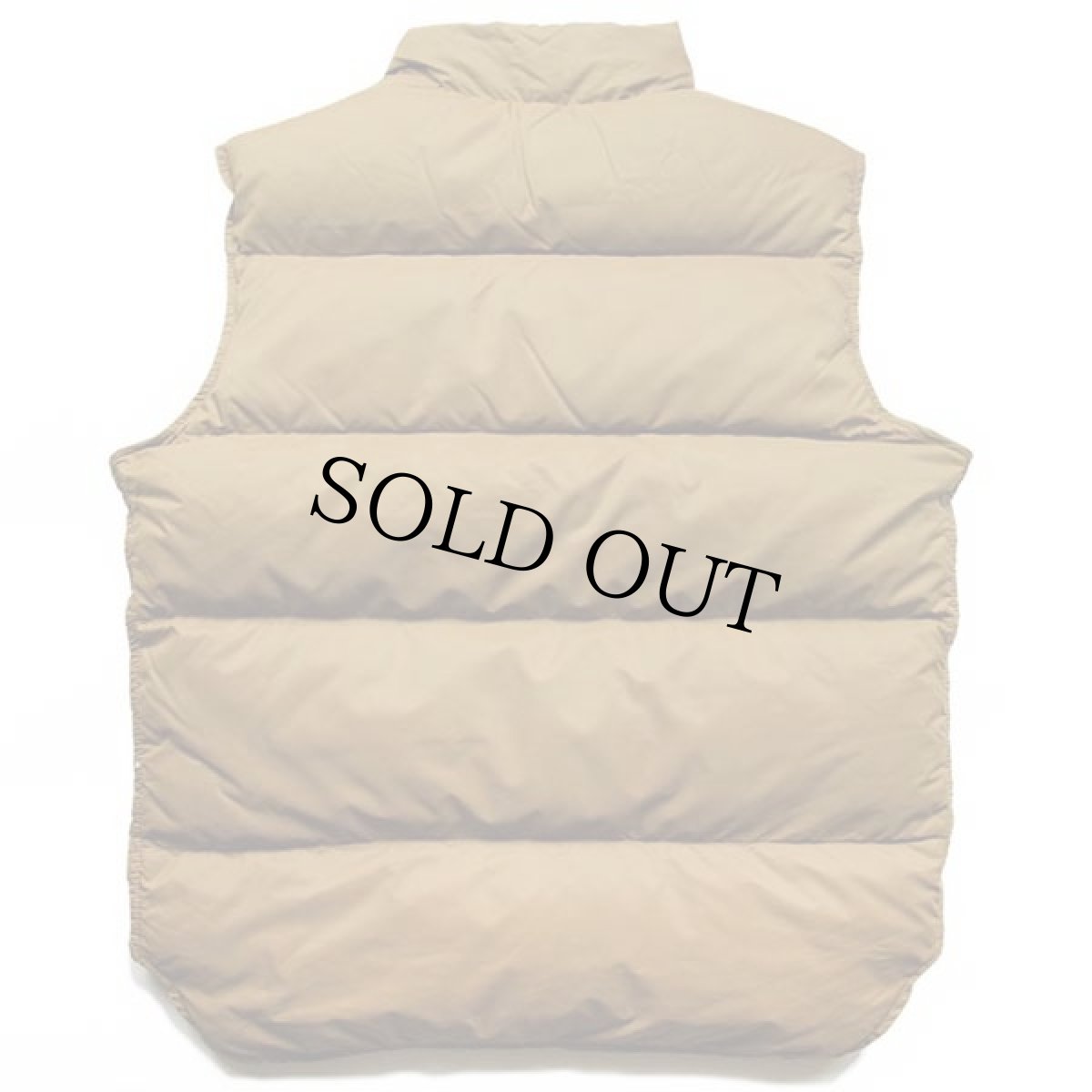 画像2: 70s Woolrichウールリッチ ナイロン ダウンベスト 茶 M (2)