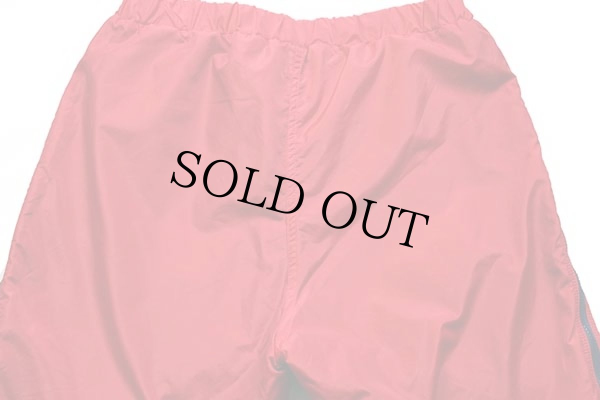 画像5: 80s USA製 patagoniaパタゴニア サイドジップ フリースライナー ナイロンパンツ 赤 XL (5)