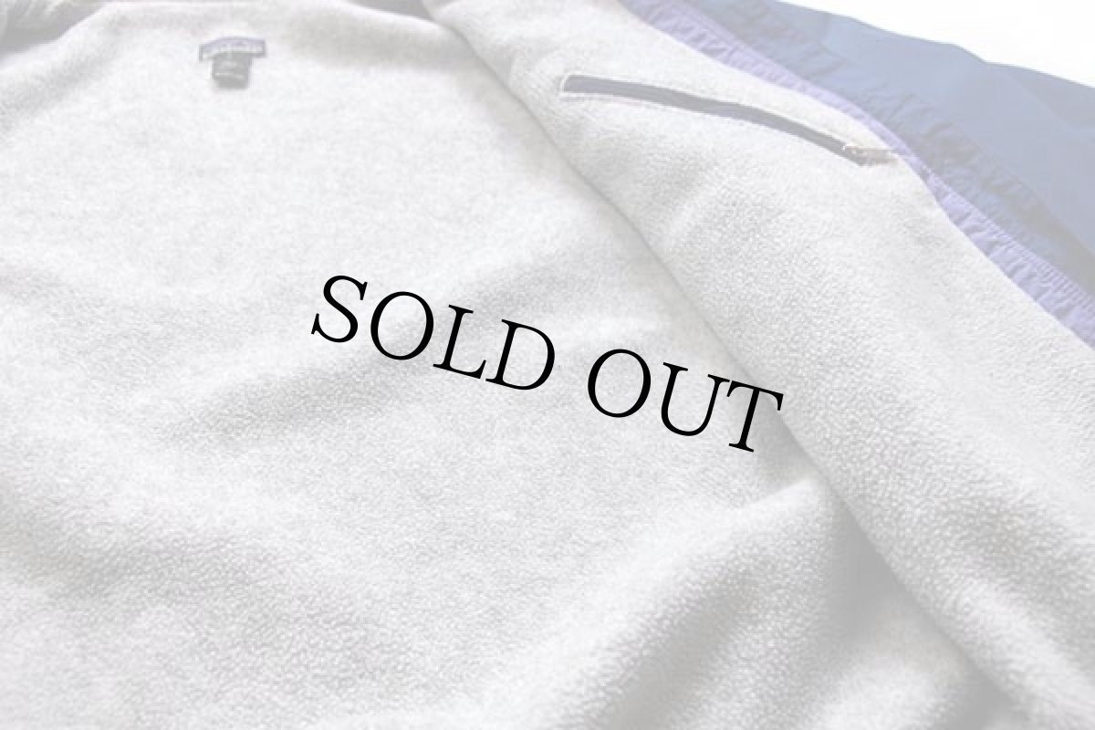 画像5: 90s USA製 patagoniaパタゴニア フリースライナー ナイロンジャケット 紺 L★シェルドシンチラ (5)