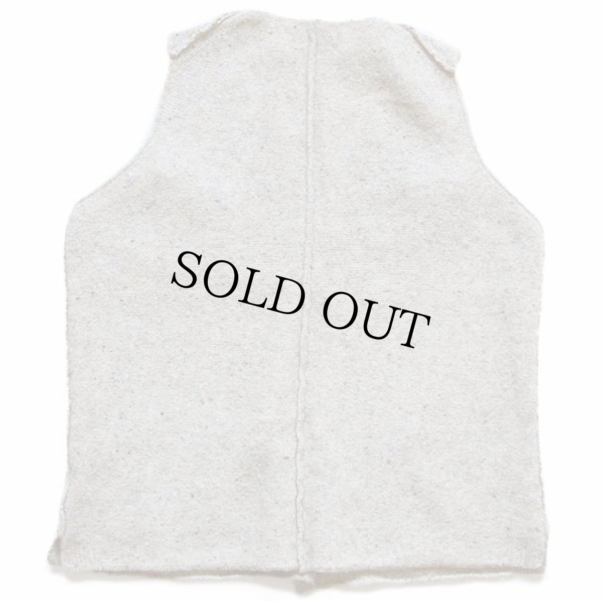 画像2: 90s ORVISオービス ネップ入り ウールニット ベスト W-L (2)