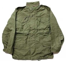 画像1: 70s 米軍 U.S.ARMY M-65 フィールドジャケット オリーブグリーン XS-S (1)