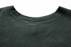 画像6: 90s USA製 Championチャンピオン 無地 目無し リバースウィーブ スウェット 緑 XXL★ブランク (6)