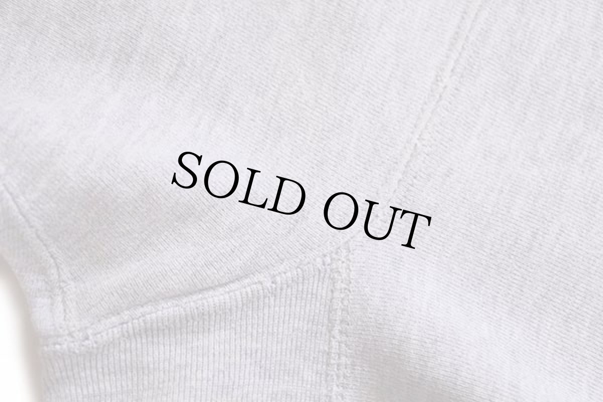 画像6: 80s USA製 Championチャンピオン 無地 目無し リバースウィーブ スウェット 杢グレー XL★ブランク (6)