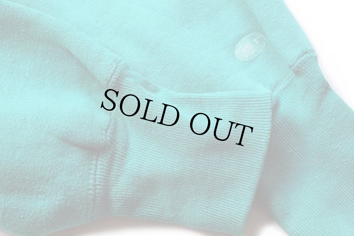 画像5: 90s USA製 Championチャンピオン ワンポイント リバースウィーブ スウェットパーカー エメラルドグリーン M (5)