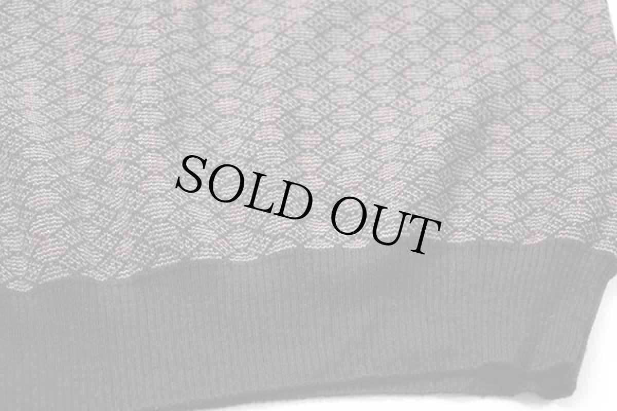 画像5: イタリア製 Brooks Brothersブルックスブラザーズ 総柄 メリノウールニット セーター L (5)