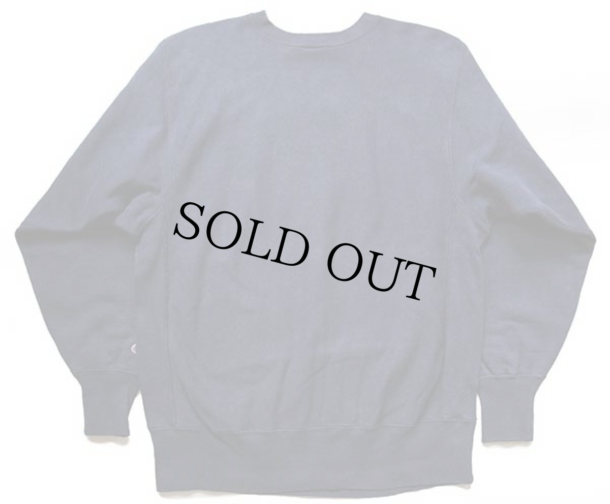 画像2: 90s USA製 Championチャンピオン ワンポイント リバースウィーブ スウェット 紺 XL (2)