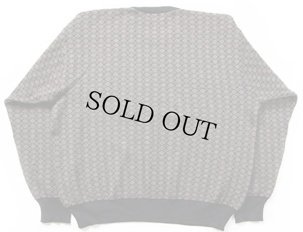 画像2: イタリア製 Brooks Brothersブルックスブラザーズ 総柄 メリノウールニット セーター L (2)