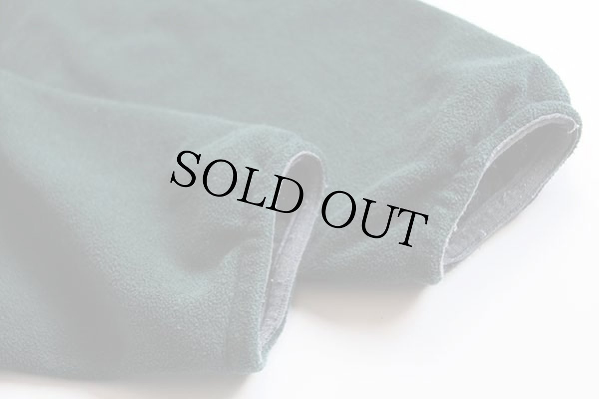 画像5: 90s USA製 patagoniaパタゴニア ウインドプルーフ フリースジャケット 深緑 S (5)