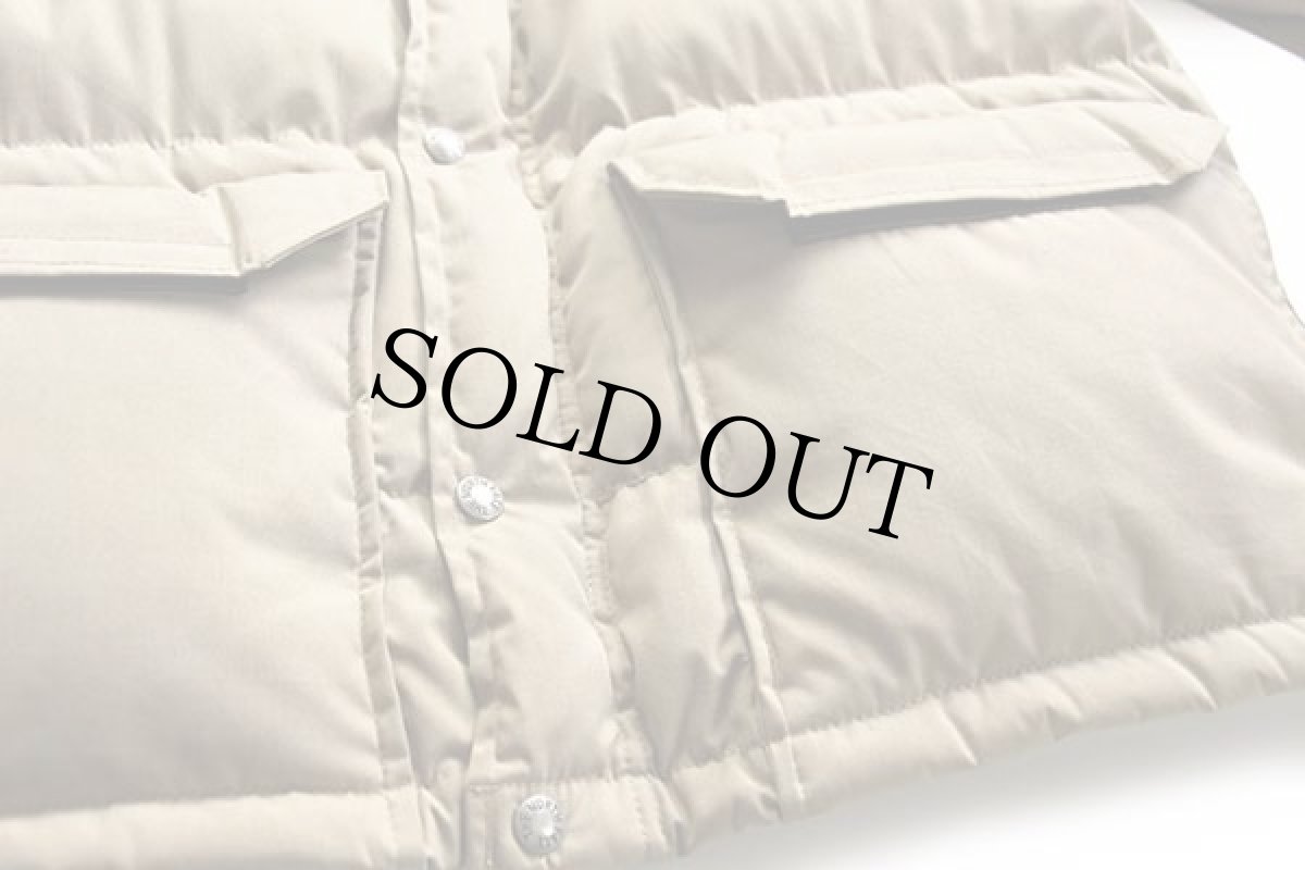 画像7: 70s THE NORTH FACEノースフェイス 茶タグ ダウンジャケット タン M (7)