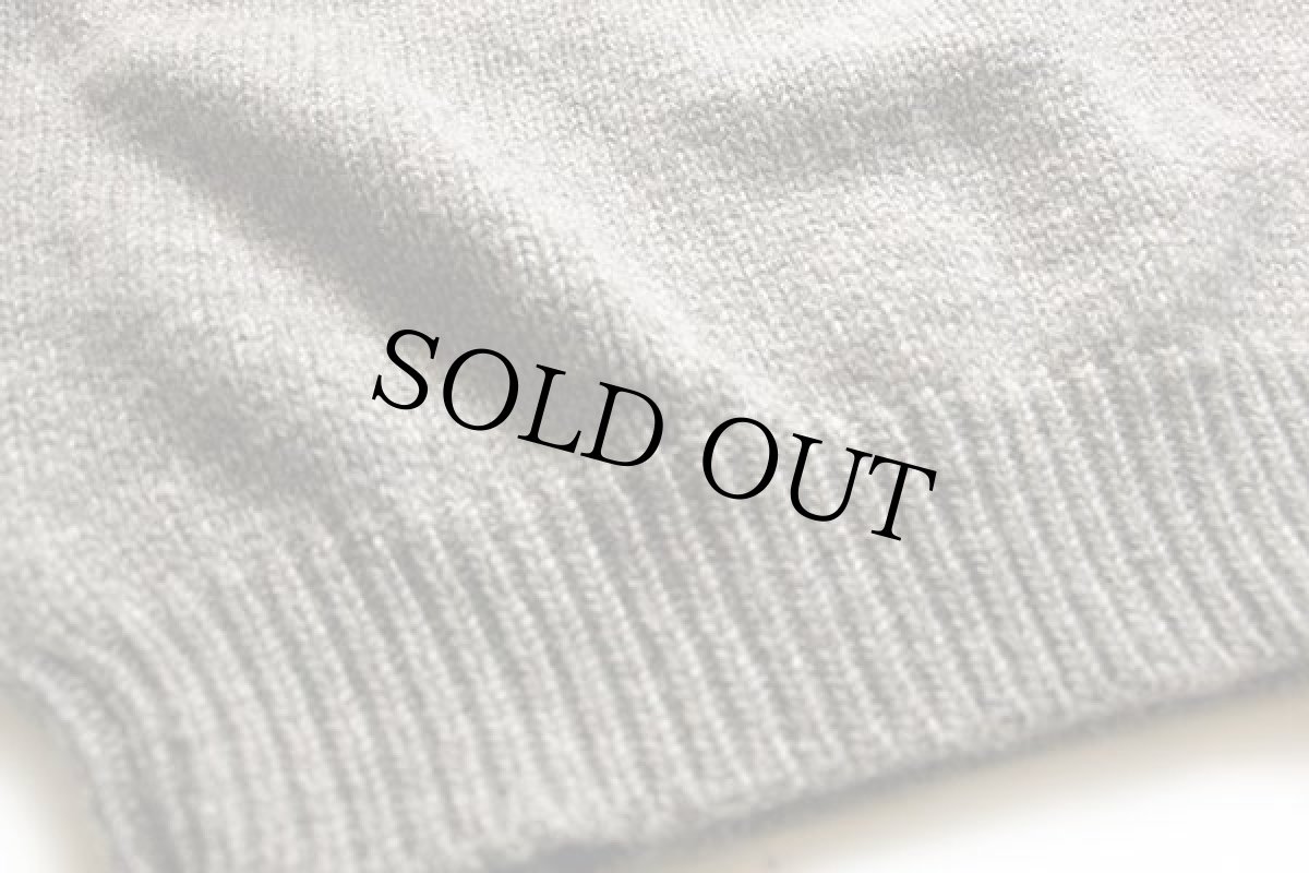 画像5: 80s GAPギャップ ダイヤ柄 切り替え ウールニット セーター L (5)