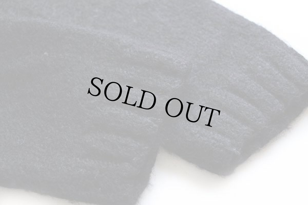 画像6: 90s ポロ ラルフローレン アーガイル柄 ウール×アルパカ ハンドニット セーター 黒 (6)