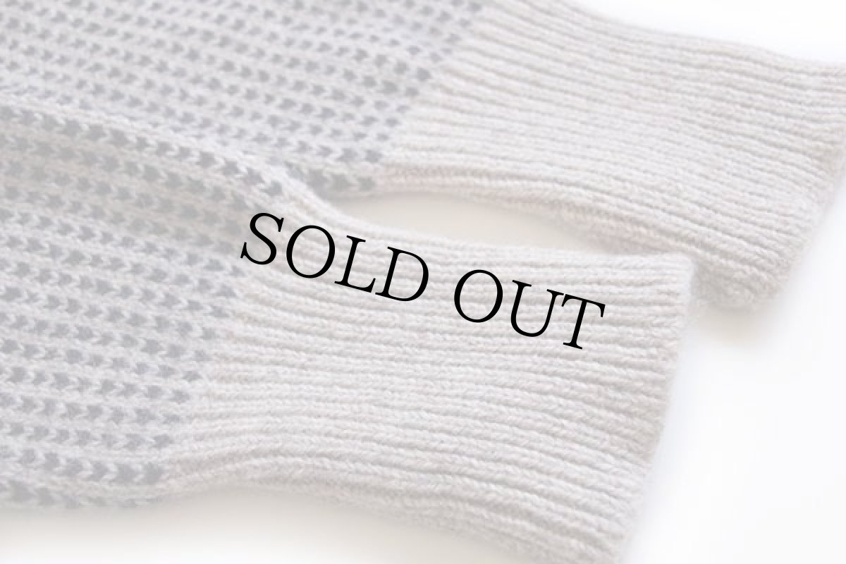 画像6: L.L.Bean ショールカラー サドルショルダー ウールニット カーディガン L (6)