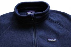 画像3: patagoniaパタゴニア ベターセーター フリースジャケット 紺 XL (3)