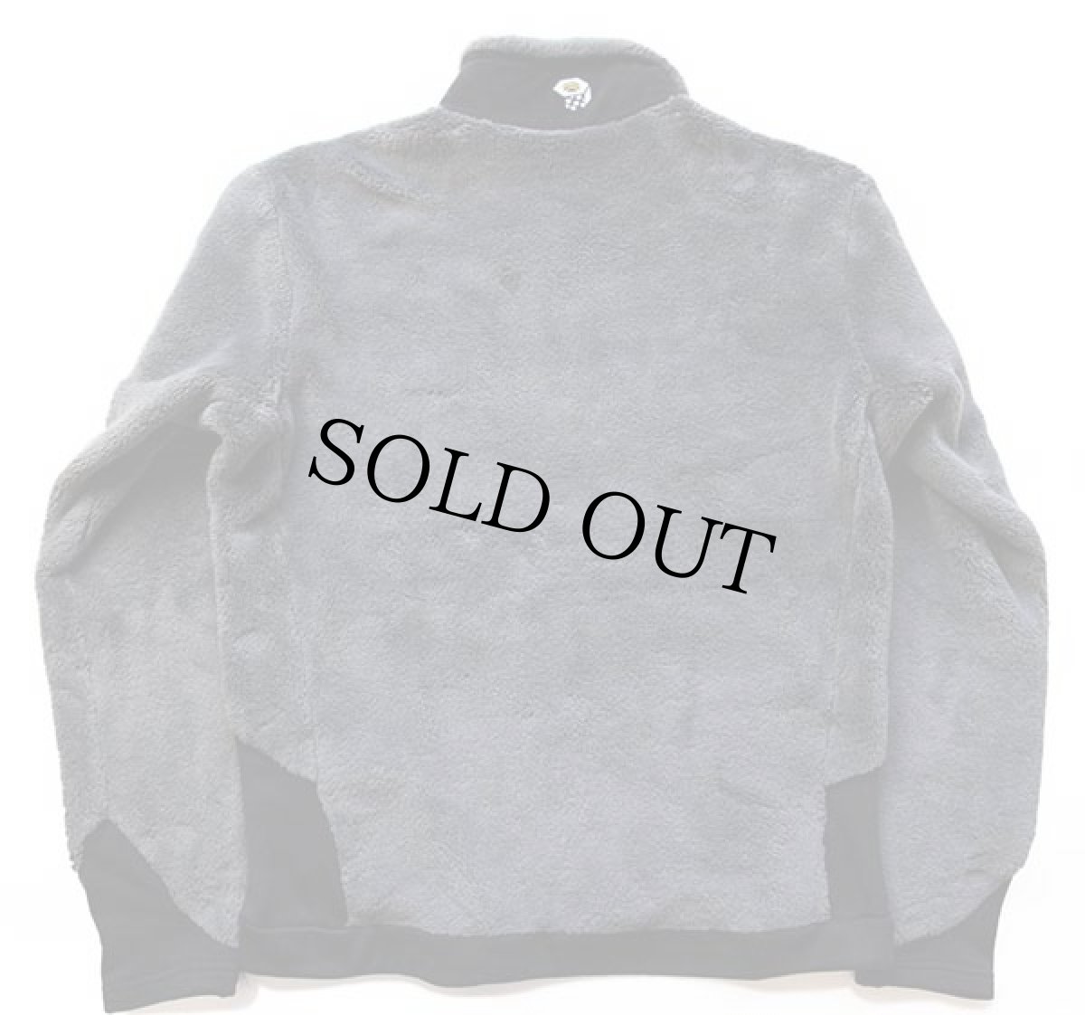 画像2: MOUNTAIN HARDWEAR モンキーマン POLARTEC フリースジャケット チャコールグレー×ブラック L (2)