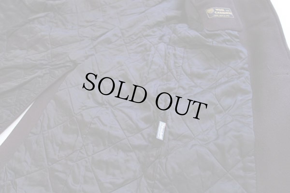 画像6: 未使用★J.CREW LUDLOW Thinsulate キルティングライナー ウール×カシミヤ チェスターコート マルーン 39R (6)