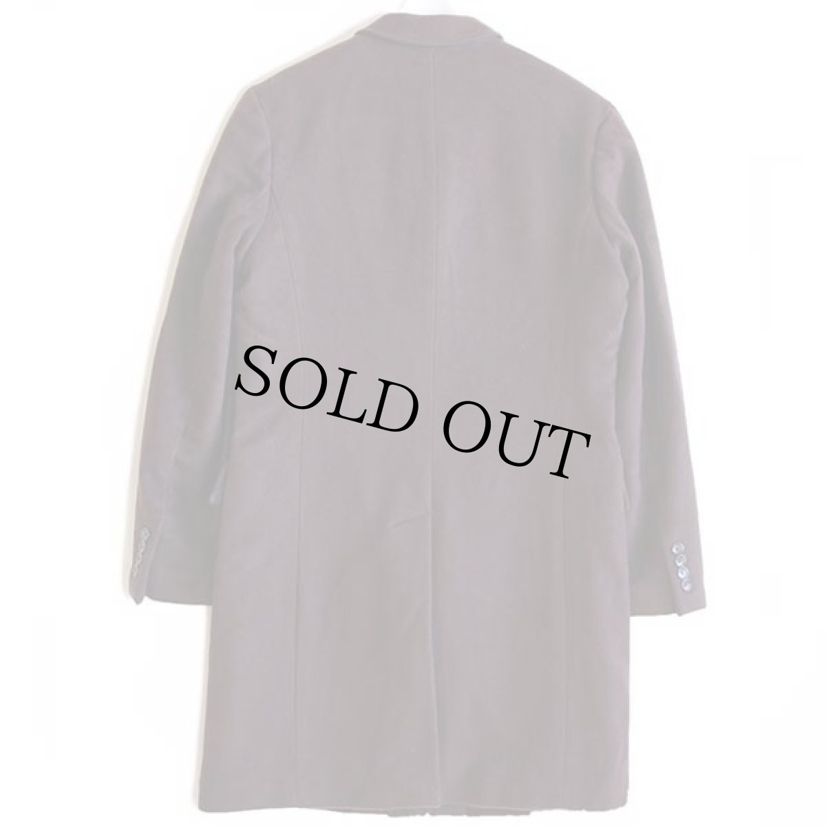 画像2: 未使用★J.CREW LUDLOW Thinsulate キルティングライナー ウール×カシミヤ チェスターコート マルーン 39R (2)