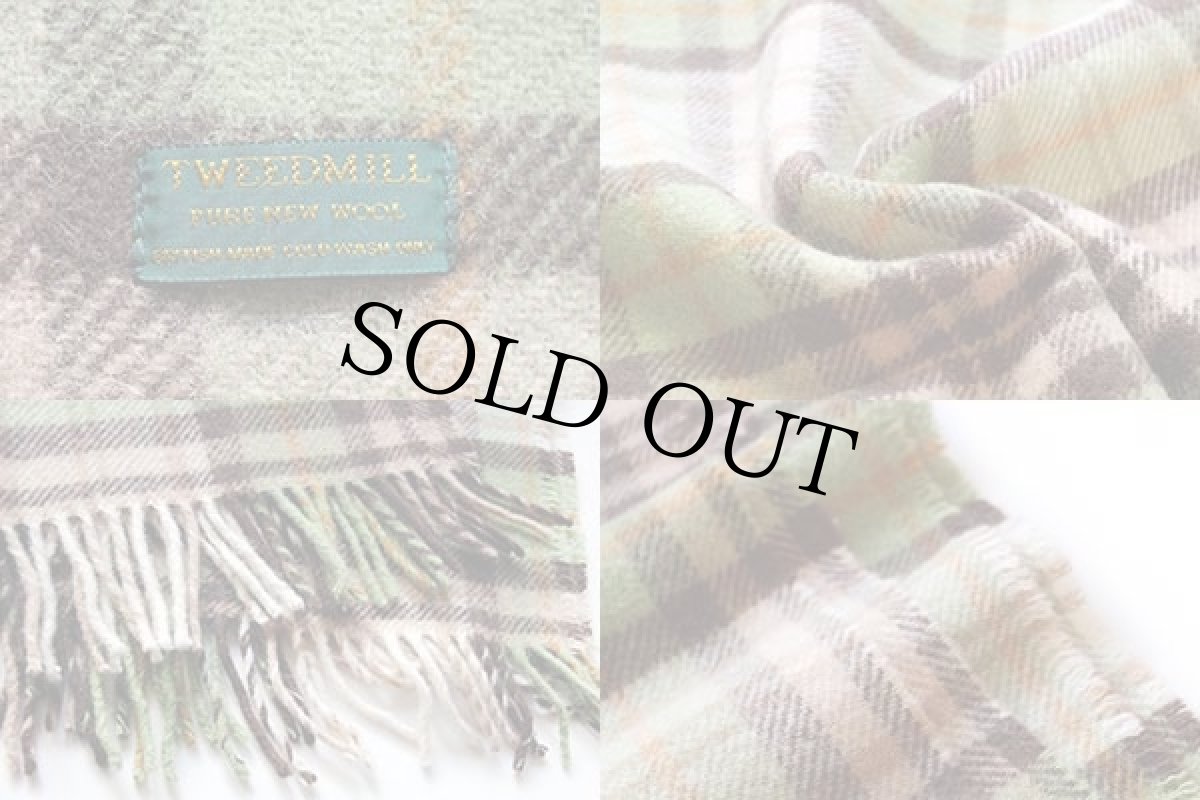 画像3: 英国製 TWEEDMILL タータンチェック ウール ブランケット★ひざ掛け (3)
