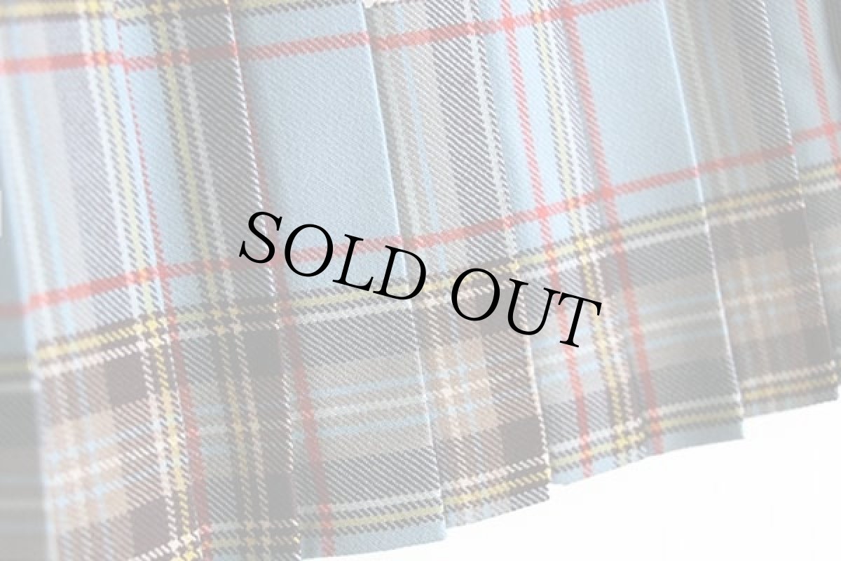 画像5: スコットランド製 The Tartan Gift Shops タータンチェック ロング ウール キルトスカート 26 (5)