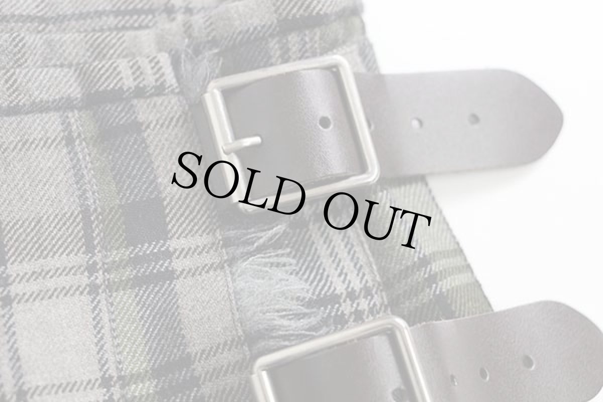 画像4: アイルランド製 O'NEIL OF DUBLIN タータンチェック マキシ丈 ウール キルトスカート S (4)