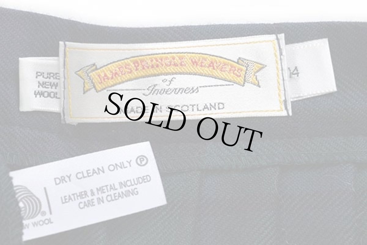 画像3: スコットランド製 JAMES PRINGLE WEAVERS ブラックウォッチ タータンチェック マキシ丈 ウール キルトスカート 14 (3)