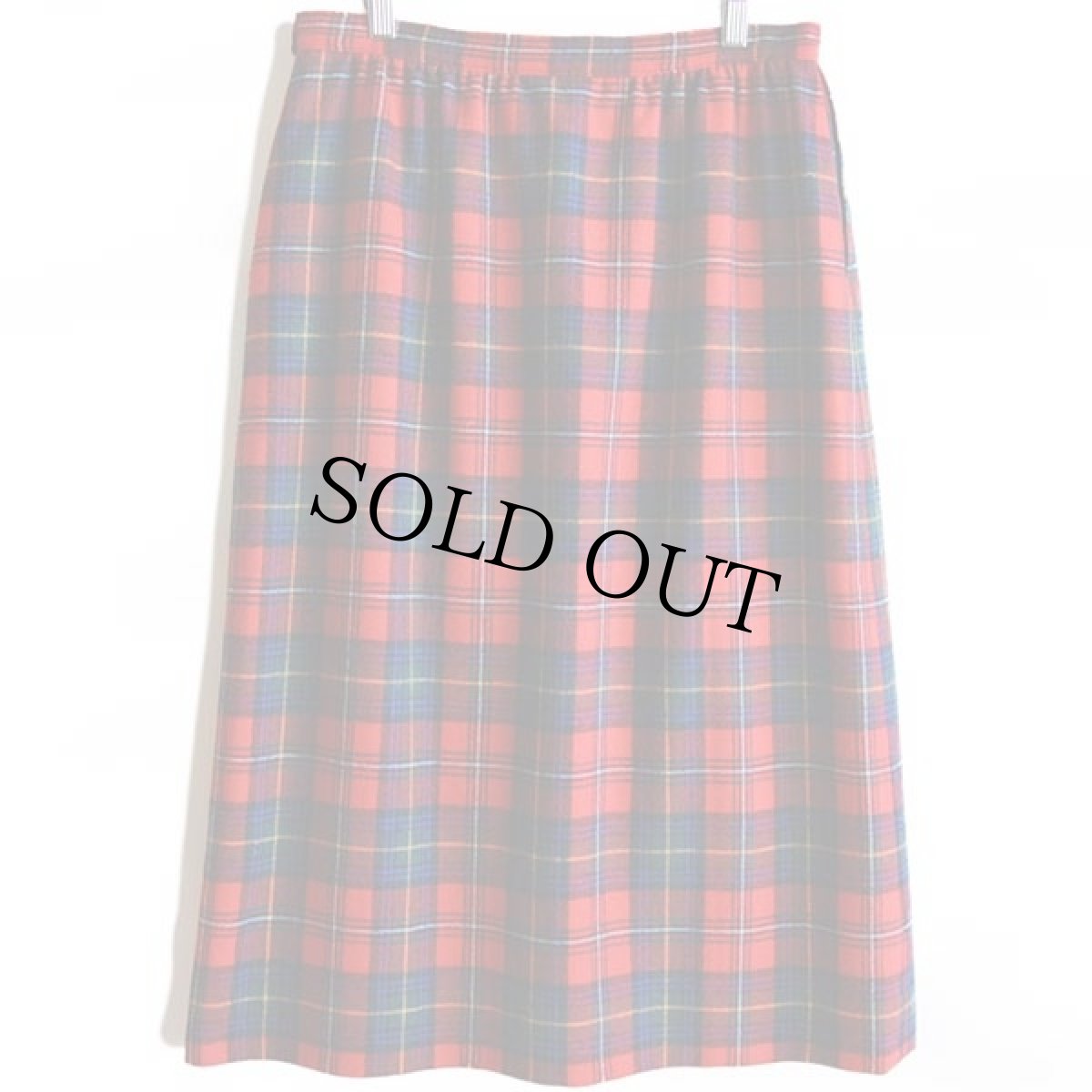 画像2: 70s USA製 PENDLETONペンドルトン AUTHENTIC BOYD TARTAN タータンチェック ウールスカート 12★D (2)