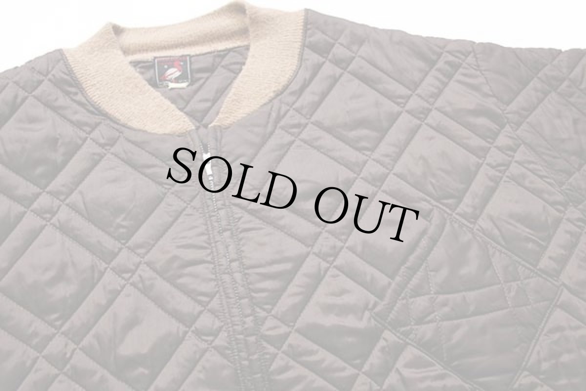 画像3: 60s RED HEADレッドヘッド パチポケ ナイロン キルティングジャケット 焦げ茶 (3)