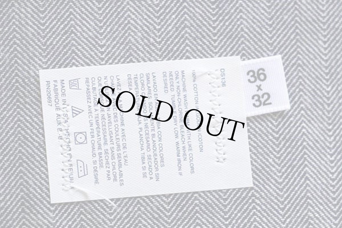 画像6: デッドストック★90s USA製 Dickiesディッキーズ HBT ヘリンボーンツイル ペインターパンツ w36 L32 (6)