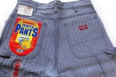 画像5: デッドストック★90s USA製 Dickiesディッキーズ HBT ヘリンボーンツイル ペインターパンツ w34 L34 (5)