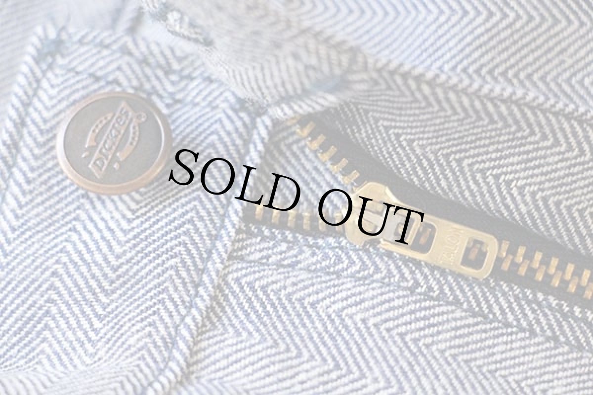 画像7: デッドストック★90s USA製 Dickiesディッキーズ HBT ヘリンボーンツイル ペインターパンツ w33 L34 (7)