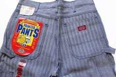 画像5: デッドストック★90s USA製 Dickiesディッキーズ HBT ヘリンボーンツイル ペインターパンツ w33 L34 (5)