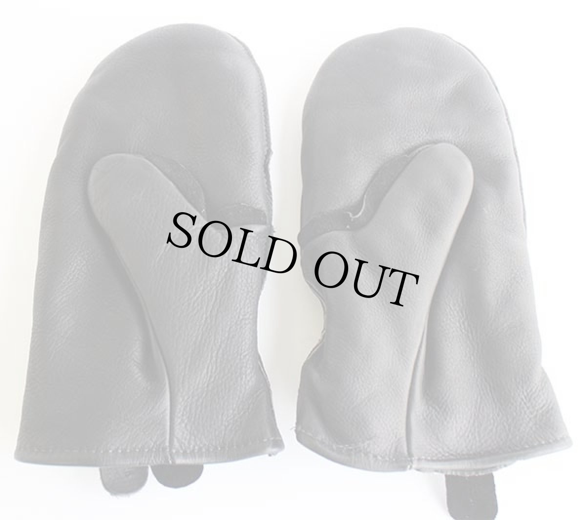 画像3: MIDWEST Gloves & Gear ボアライナー レザー ミトン グローブ 黒★手袋 (3)