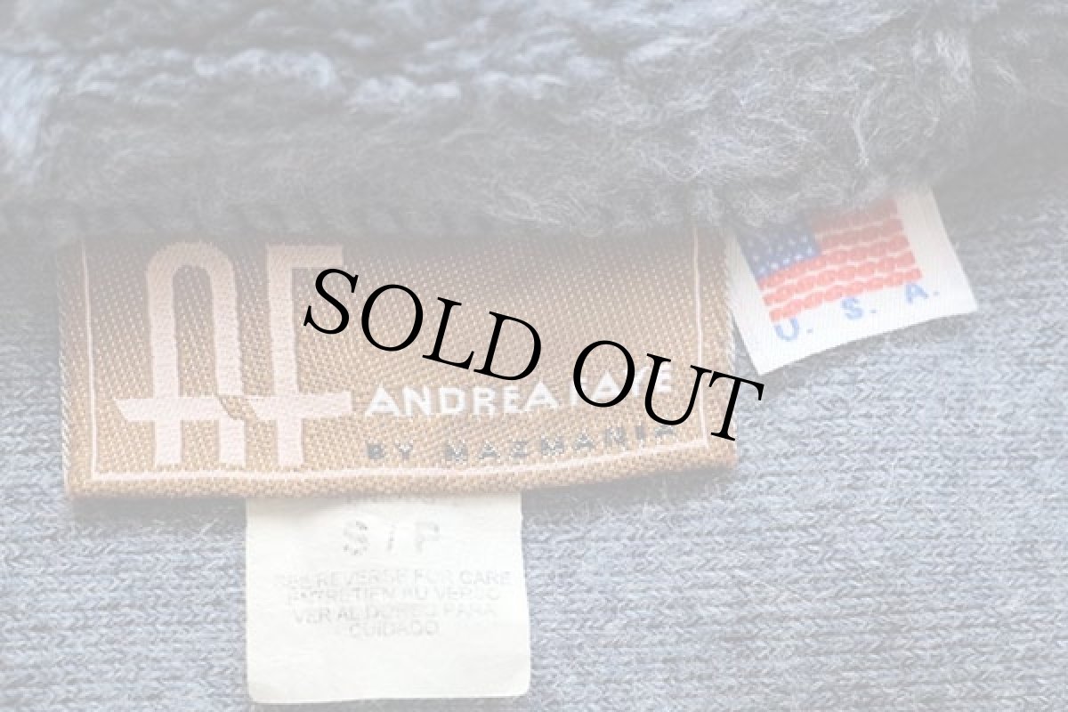 画像4: 90s USA製 MAZMANIA 雪柄 パイル フリースパーカー S (4)