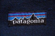画像4: 80s patagoniaパタゴニア デカタグ パイルジャケット 紺 M★フリース (4)
