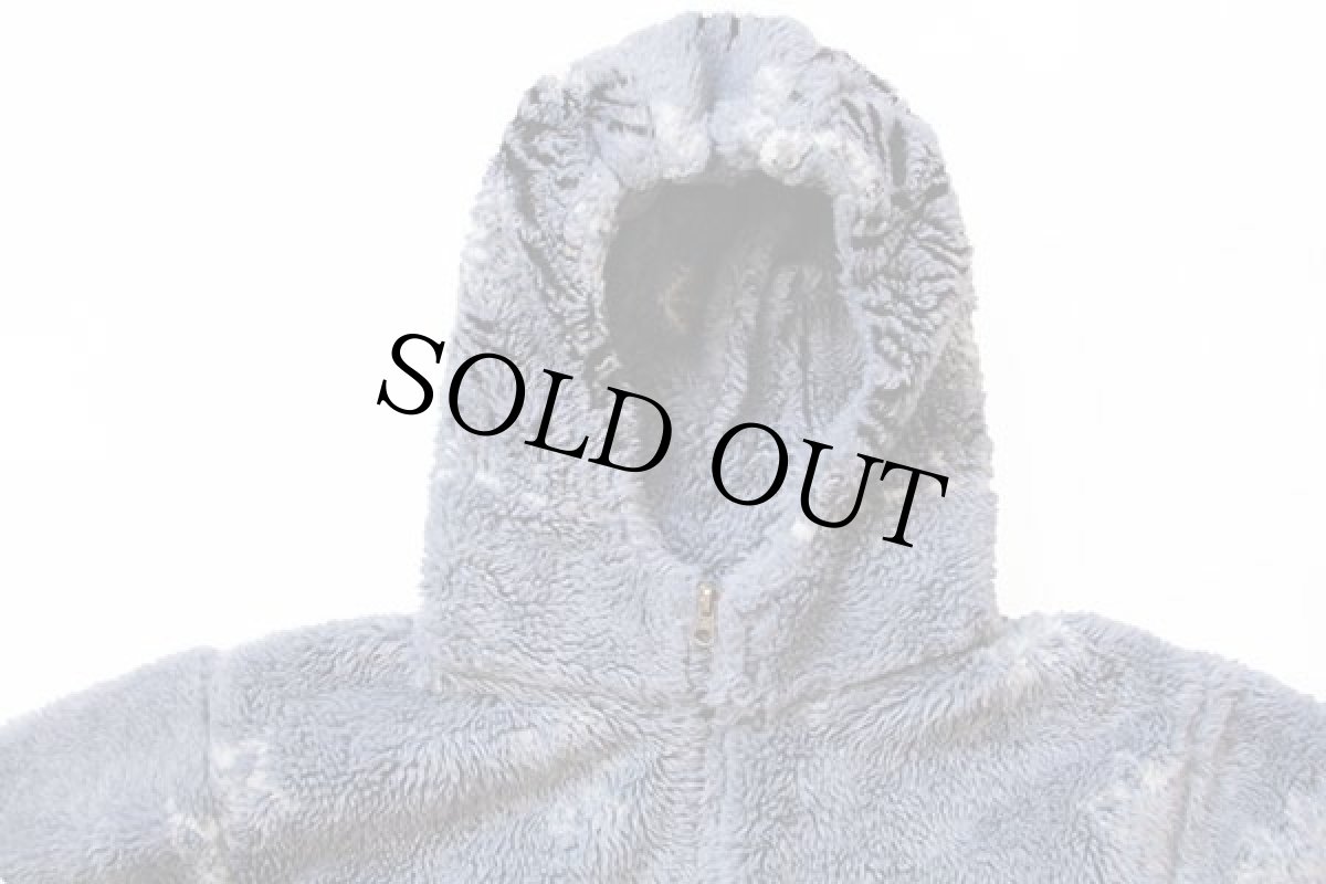 画像3: 90s USA製 MAZMANIA 雪柄 パイル フリースパーカー S (3)