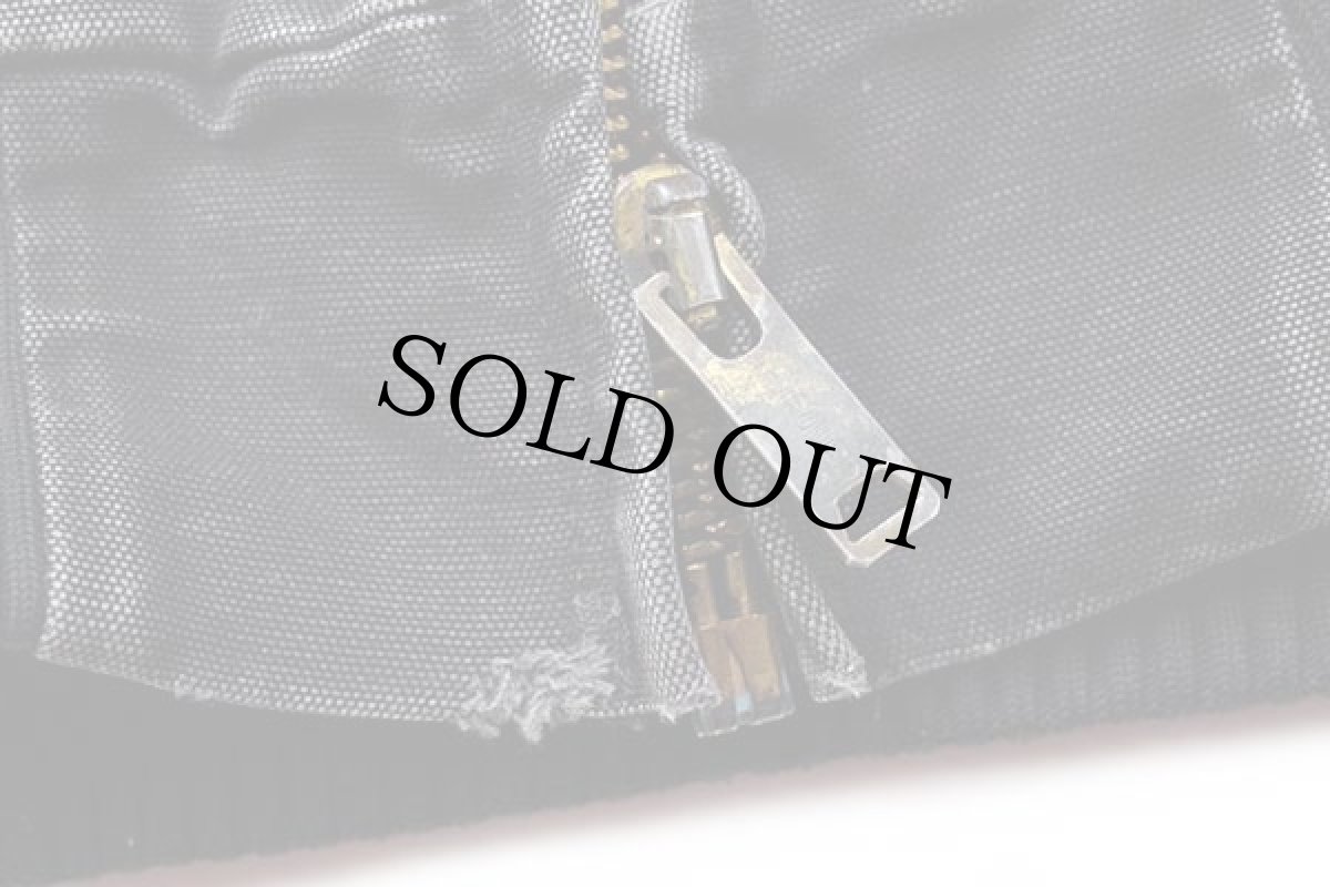 画像7: 80s USA製 carharttカーハート キルティングライナー ダック地 アクティブジャケット パーカー 黒 M (7)