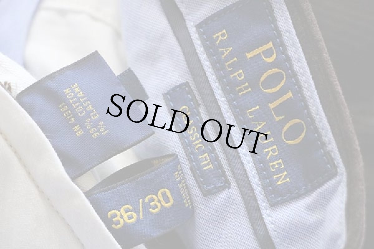 画像6: ポロ ラルフローレン 太畝 コーデュロイパンツ 焦げ茶 w36★スラックス (6)