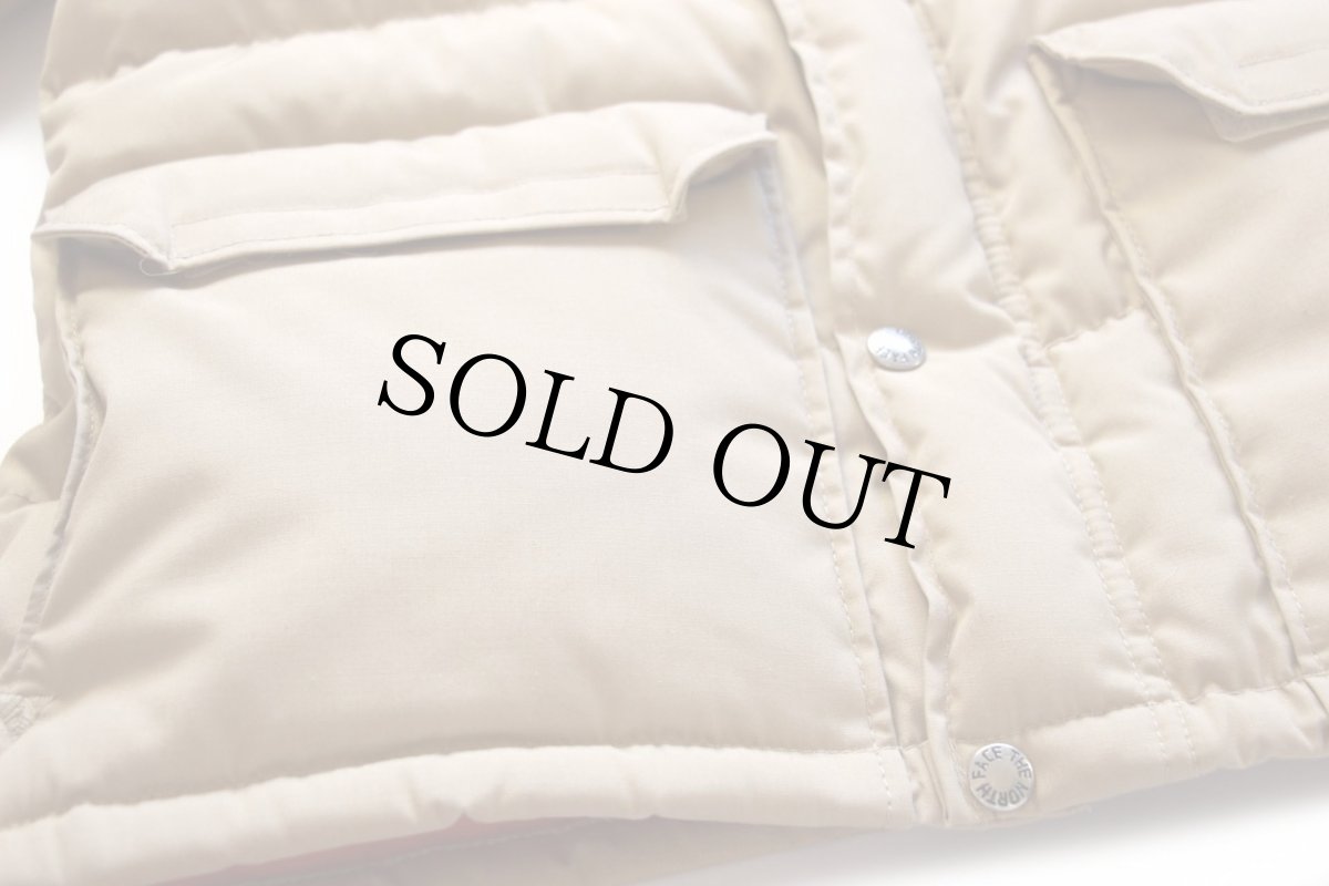 画像7: 80s USA製 THE NORTH FACEノースフェイス 茶タグ ダウンジャケット タン (7)