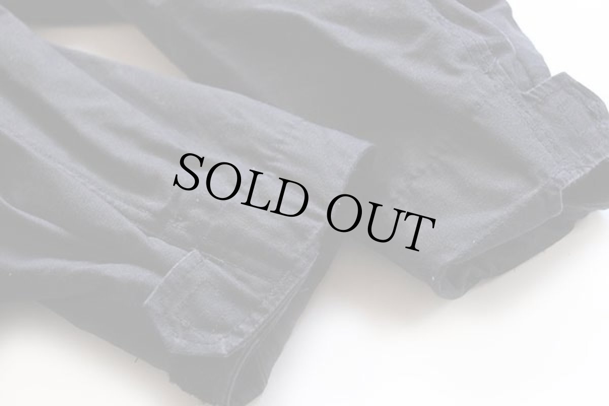 画像8: 90s USA製 ALPHAアルファ M-65 フィールドジャケット 黒 S-R (8)