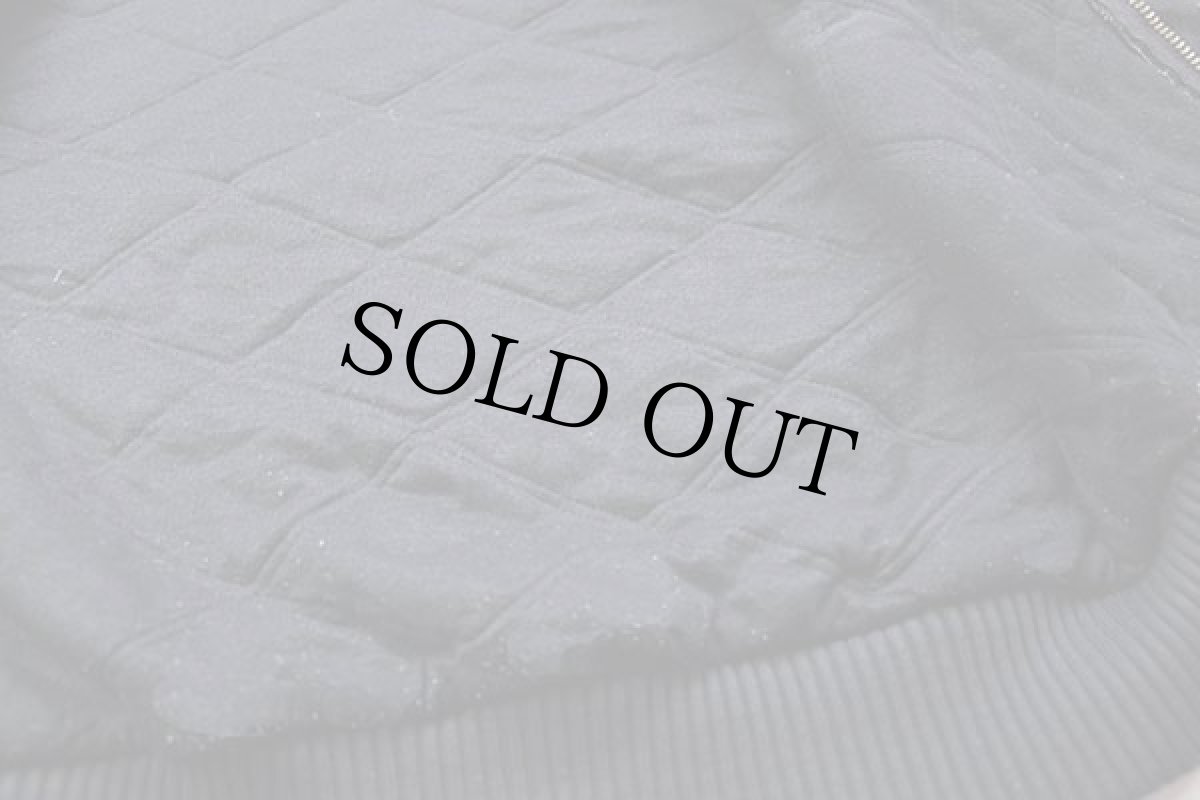 画像5: 80s USA製 carharttカーハート キルティングライナー ダック地 アクティブジャケット パーカー 黒 M (5)