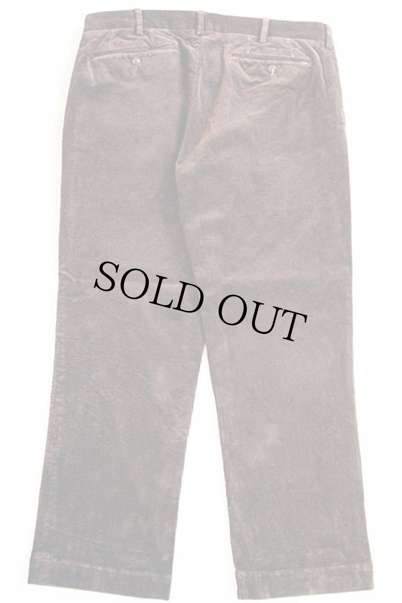 画像3: ポロ ラルフローレン 太畝 コーデュロイパンツ 焦げ茶 w36★スラックス (3)