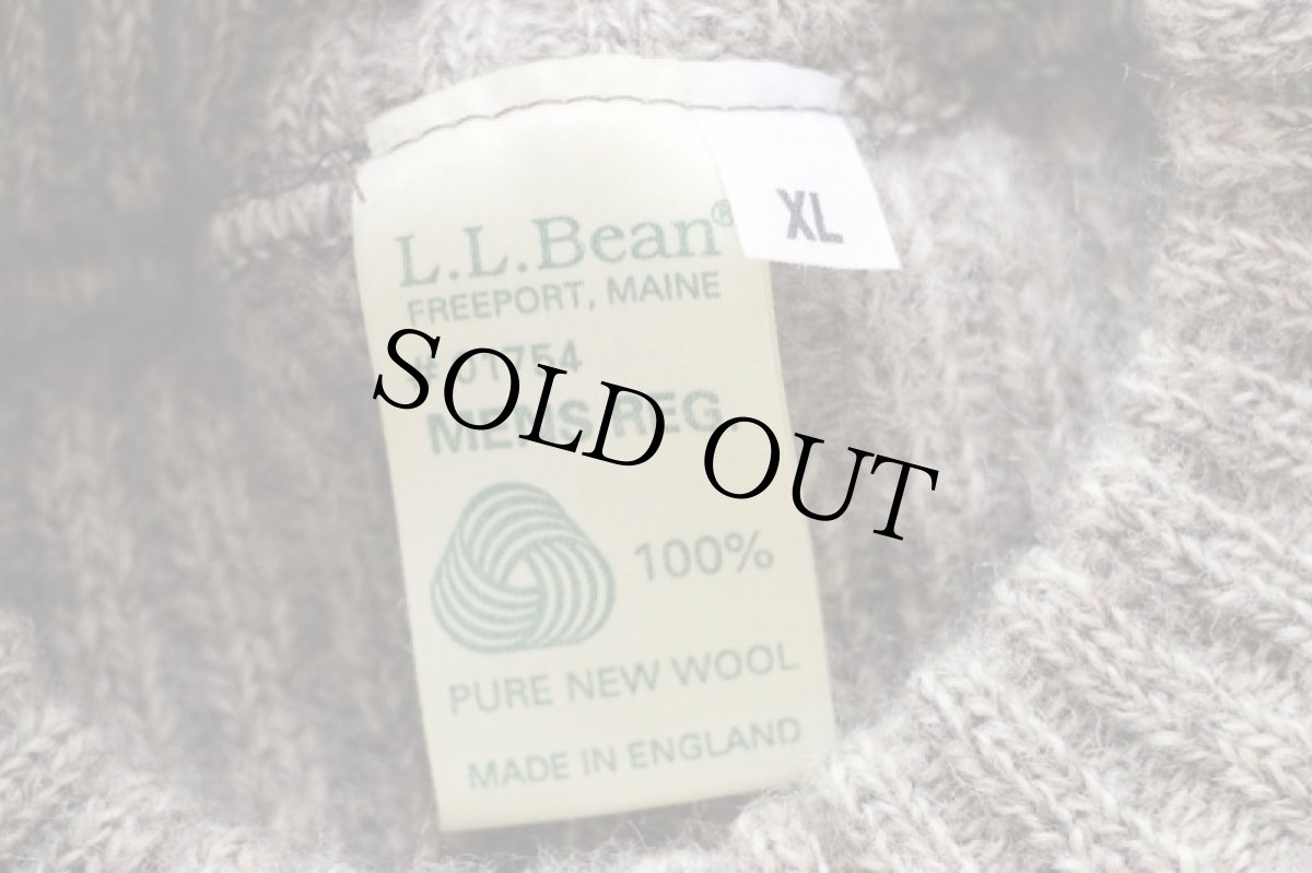 画像4: 90s 英国製 L.L.Bean ウールニット コマンドセーター (4)
