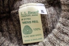 画像4: 90s 英国製 L.L.Bean ウールニット コマンドセーター (4)