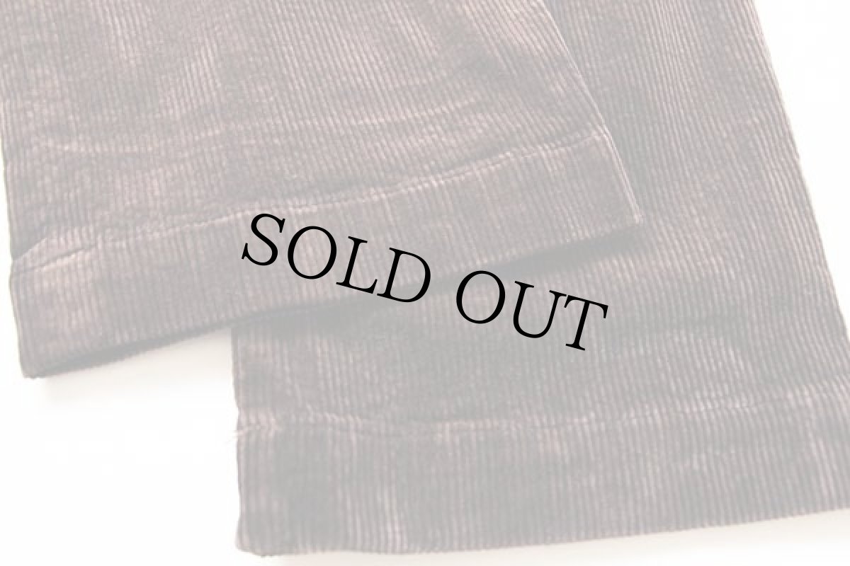 画像7: ポロ ラルフローレン 太畝 コーデュロイパンツ 焦げ茶 w36★スラックス (7)